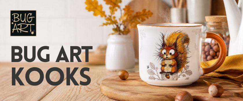 BUG ART KOOKS – hrnky a dárky
