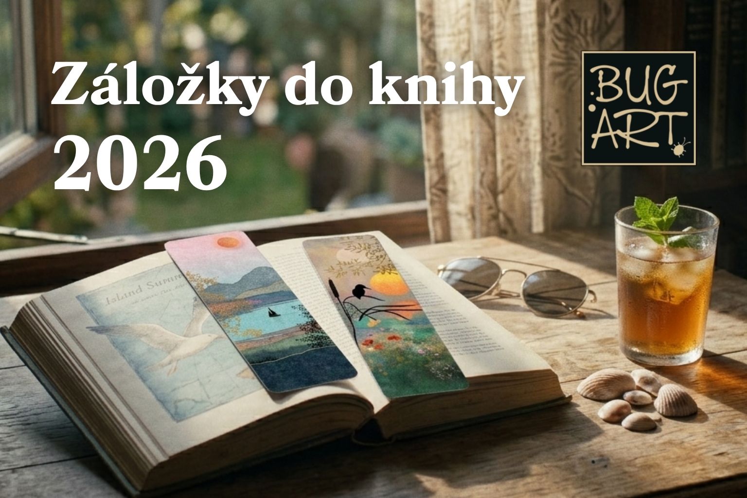 Záložky do knihy BUG ART 2026