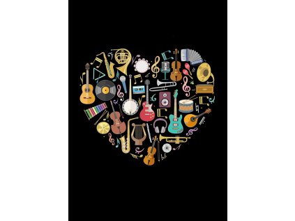 M154 Music Heart