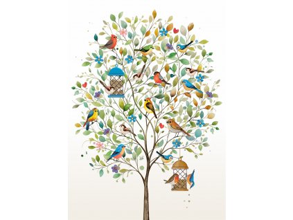 P002 Tree of Birds