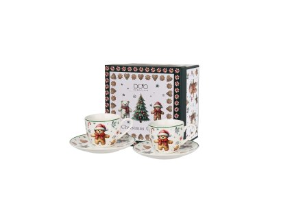 2 filizanki espresso ze spodkami christmas cuties 9