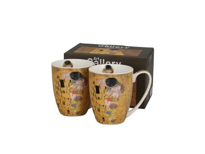 2 kubki classic the kiss classic inspired by klimt 1