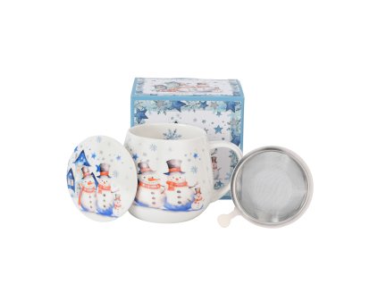 zaparzacz barylka snowman 4