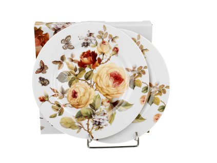 komplet 2 talerze deserowe zahra 1