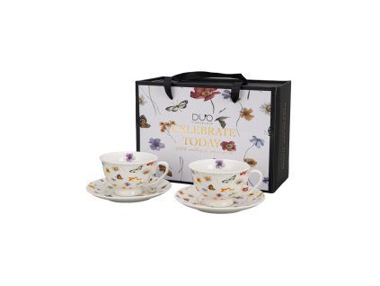 2 filizanki royal ze spodkami margaret 1