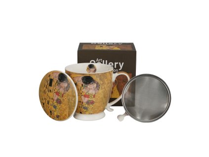 zaparzacz na stopce kiss classic inspired by klimt 1