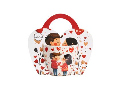 kubek 460 ml w koszyczku para 3