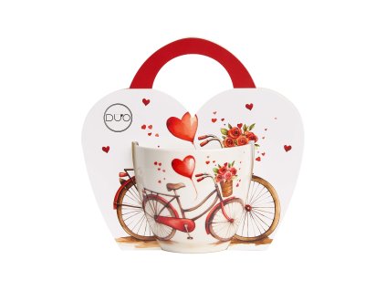 kubek 460 ml w koszyczku rower 3