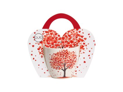 kubek 460 ml w koszyczku drzewo 2