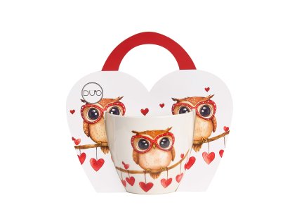 kubek 460 ml w koszyczku sowa 3