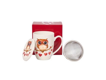 kubek z zaparzaczem sowa 1