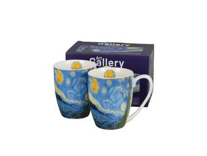 2 kubki classic starry night inspired by van gogh 1
