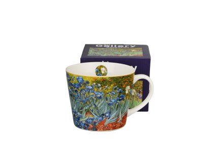 kubek prosty irises inspired by van gogh 1