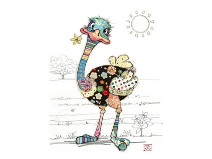 G012 Ozzie Ostrich 400x563