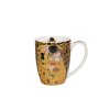 kubek classic the kiss brown inspired by klimt 2