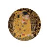komplet 2 talerze deserowe the kiss brown inspired by klimt 1