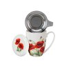 kubek z zaparzaczem classic poppies 2