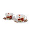 2 filizanki ze spodkami classic poppies 2
