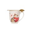 kubek classic z zaparzaczem serce kot z zabawka 6