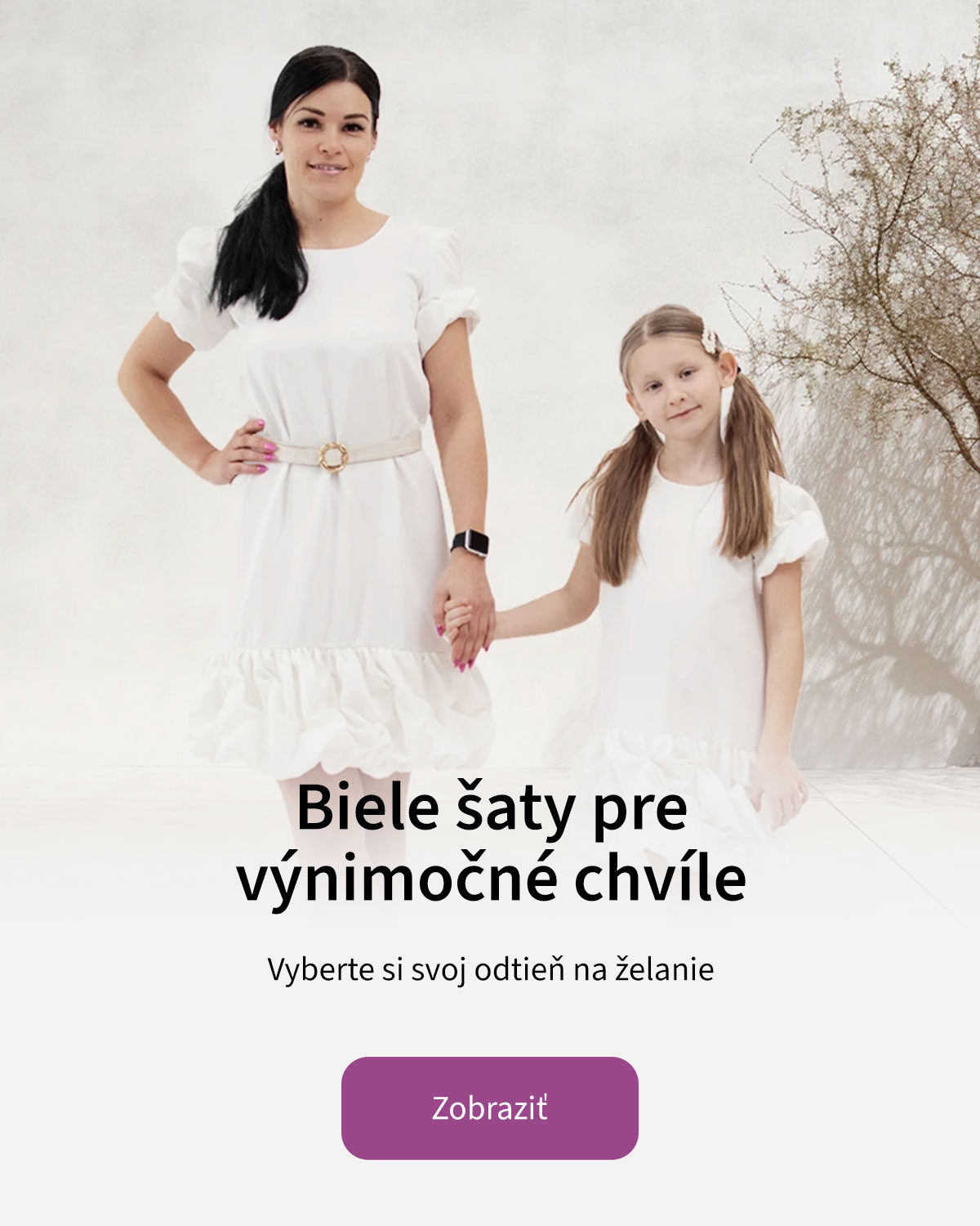 Biele šaty