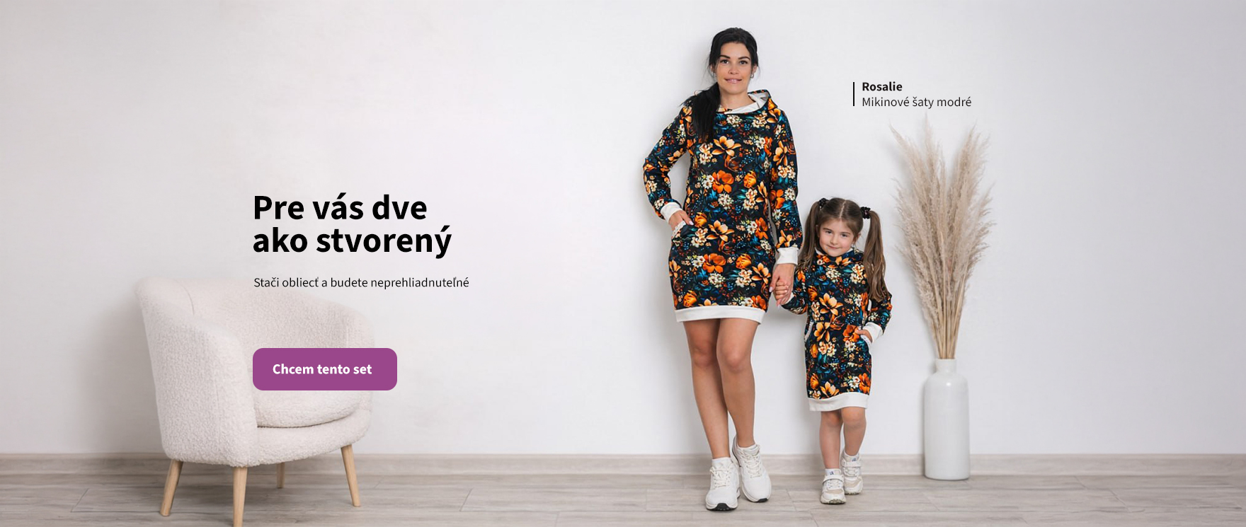 Rosalie mikinové šaty