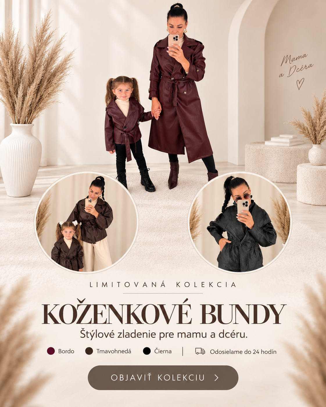 Koženkové bundy