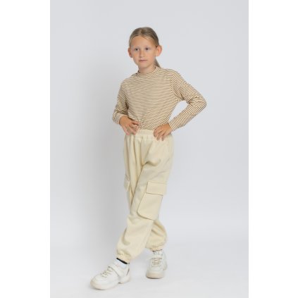 Mila- Dievčenský pruhovaný polorolák