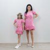 Sada- Serena elegantné oversize šaty ružové