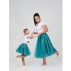 Trojset-Ela midi sukňa