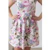 Violeta- Dámske kvetinové šaty