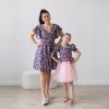 Trojset- Nina šaty s výstrihom