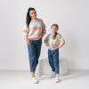 Trojset- Pastelka dúhový sveter