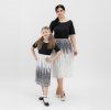 Trojset- Zaira šaty s plisovou sukňou