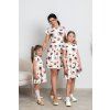 Trojset- Lea kvetinové letné šaty mama a dve dcéry