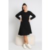 Sada- Zoe pletené šaty čierne