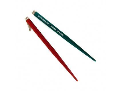 CRT rúčka na kaligrafické pero - červená /zelená (1 ks)