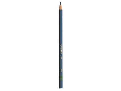 Farebná ceruzka, šesťhranná, na každý povrch, STABILO "All", modrá