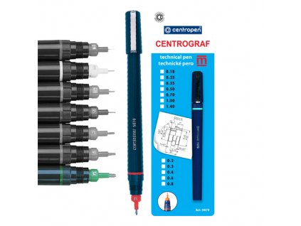 Pero technické CENTROPEN Centrograf 9070/1 BL-1,40