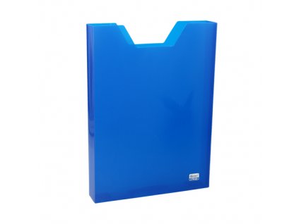 Priehradka do školskej tašky 23x32x4 cm, transparentná modrá