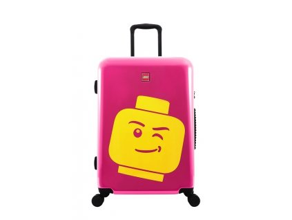 LEGO Luggage ColourBox Minifigure Head 24" - Berry