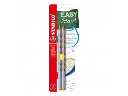 Ergonomická trojhranná grafitová ceruzka HB pre ľavákov - STABILO /2 ks