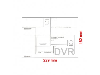 Obálky C5 STRIP 162x229 mm do vlastných rúk, 1000 ks