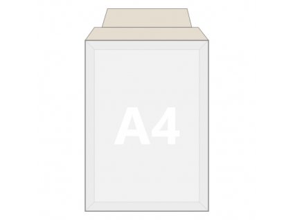 Obálka kartónová - formát A4, 1 ks