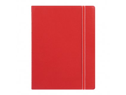 Poznámkový blok Filofax A5, červený