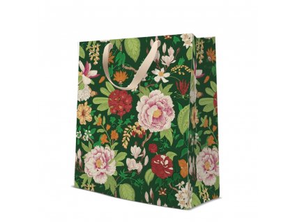 Darčeková taška veľká - Classic Flowers 26,5x13x33,5 cm
