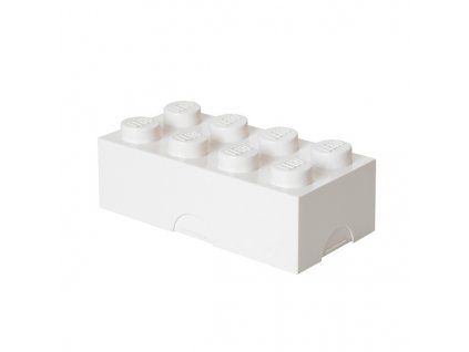 LEGO box na desiatu 100 x 200 x 75 mm - biela