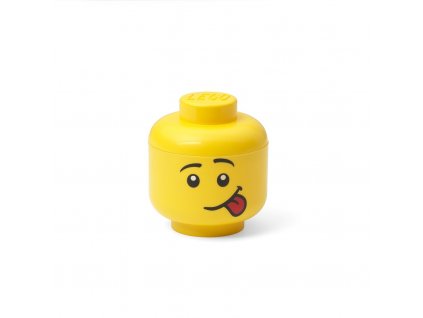 LEGO úložný box - hlava silly (mini)