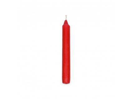 Sviečka rovná 170 mm, červená (20 ks v bal.)