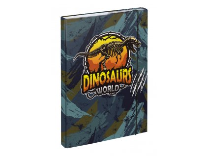 BAAGL Dosky na školské zošity A4 Dinosaurs World