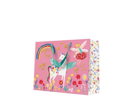 Darčeková taška Fairy Unicorn, hotrizontal